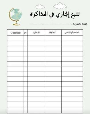 كيف تبني جدول مذاكره يناسب نمطك الشخصي 